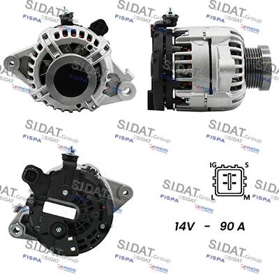 Fispa A12BH0176A2 - Alternator www.molydon.hr