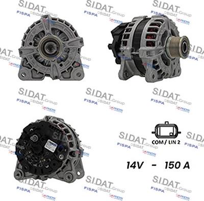 Fispa A12BH0173A2 - Alternator www.molydon.hr