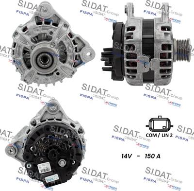 Fispa A12BH0173 - Alternator www.molydon.hr