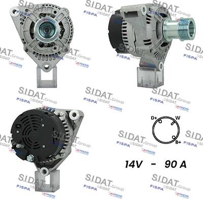 Fispa A12BH0899A2 - Alternator www.molydon.hr