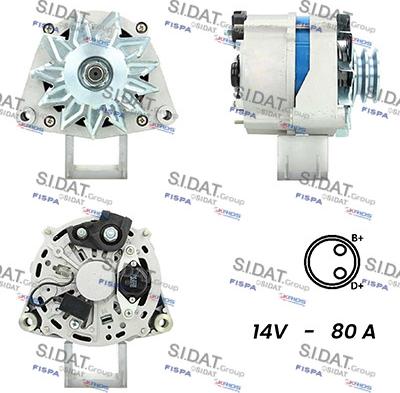 Fispa A12BH0898A2 - Alternator www.molydon.hr