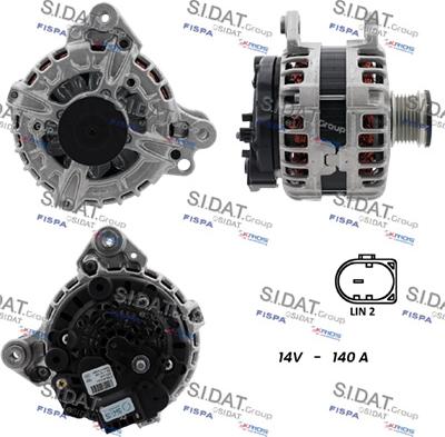 Fispa A12BH0882 - Alternator www.molydon.hr