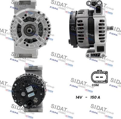 Fispa A12BH0887 - Alternator www.molydon.hr