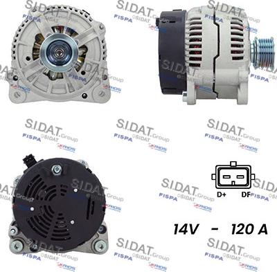 Fispa A12BH0836A2 - Alternator www.molydon.hr