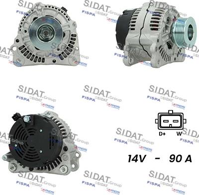 Fispa A12BH0837A2 - Alternator www.molydon.hr