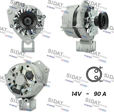 Fispa A12BH0828A2 - Alternator www.molydon.hr