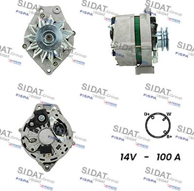 Fispa A12BH0396A2 - Alternator www.molydon.hr