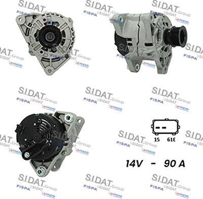 Fispa A12BH0244A2 - Alternator www.molydon.hr