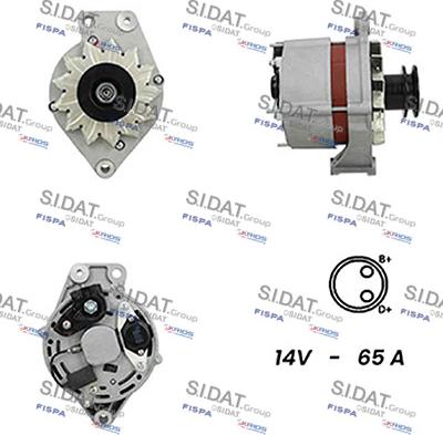 Fispa A12BH0252A2 - Alternator www.molydon.hr