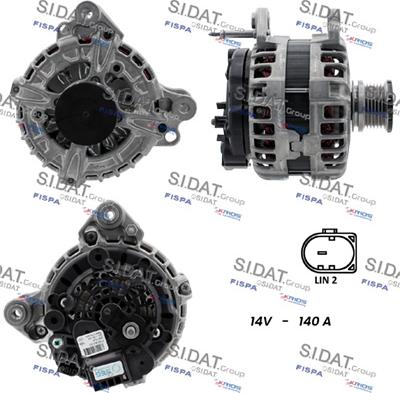 Fispa A12BH0257 - Alternator www.molydon.hr