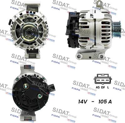 Fispa A12BH0205A2 - Alternator www.molydon.hr