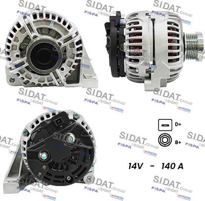 Fispa A12BH0202A2 - Alternator www.molydon.hr