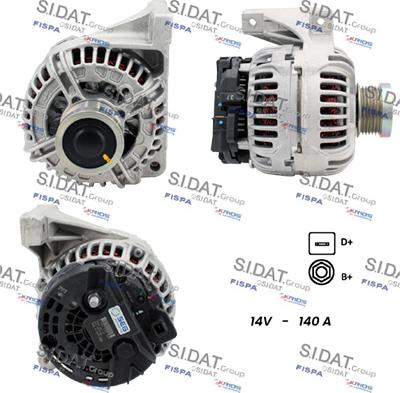 Fispa A12BH0202 - Alternator www.molydon.hr