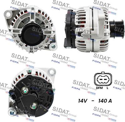 Fispa A12BH0215A2 - Alternator www.molydon.hr