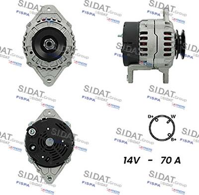 Fispa A12BH0229A2 - Alternator www.molydon.hr