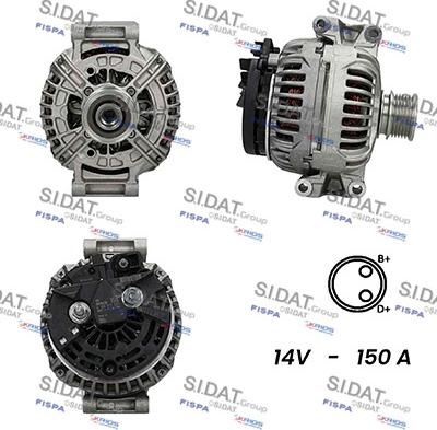 Fispa A12BH0270A2 - Alternator www.molydon.hr