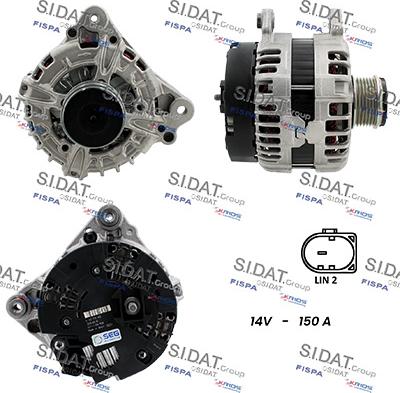 Fispa A12BH0752 - Alternator www.molydon.hr