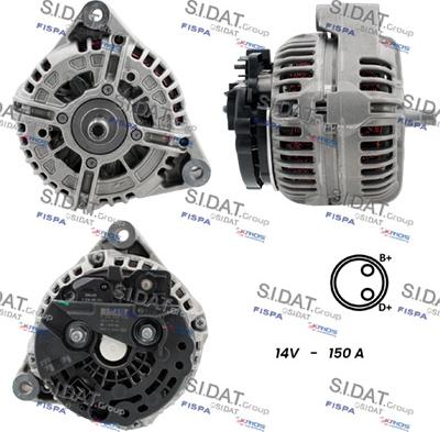 Fispa A12BH1066 - Alternator www.molydon.hr