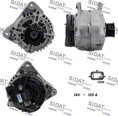 Fispa A12BH1019 - Alternator www.molydon.hr