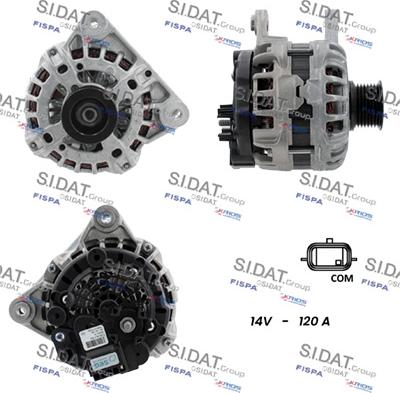 Fispa A12BH1010 - Alternator www.molydon.hr