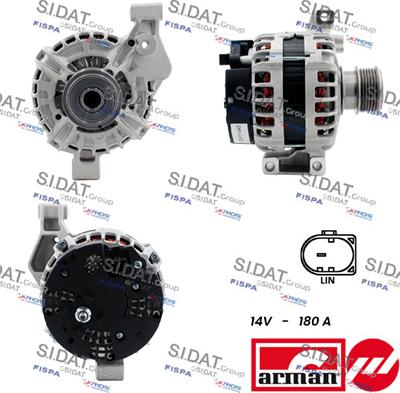 Fispa A12BH1114AS - Alternator www.molydon.hr