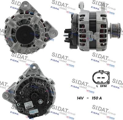 Fispa A12BH1393 - Alternator www.molydon.hr