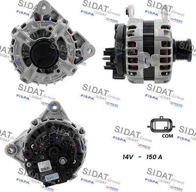 Fispa A12BH1349 - Alternator www.molydon.hr