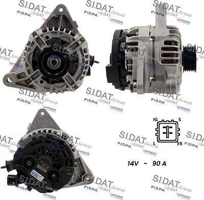 Fispa A12BH1340 - Alternator www.molydon.hr