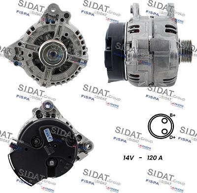 Fispa A12BH1362 - Alternator www.molydon.hr