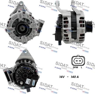 Fispa A12BH1388 - Alternator www.molydon.hr