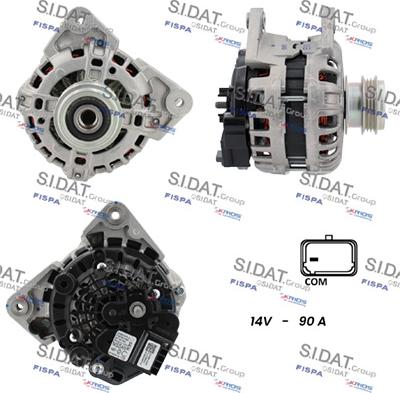 Fispa A12BH1253 - Alternator www.molydon.hr