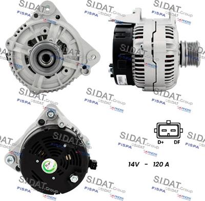 Fispa A12BH1276A2 - Alternator www.molydon.hr