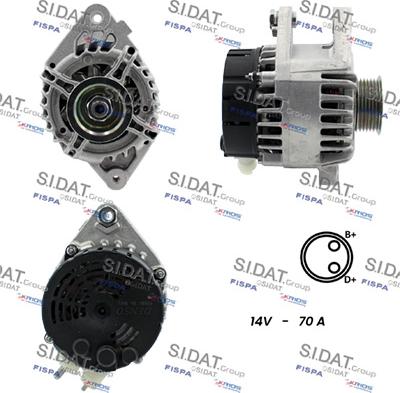 Fispa A12DE0494 - Alternator www.molydon.hr