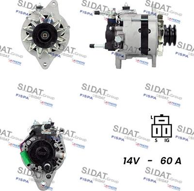 Fispa A12DE0493A2 - Alternator www.molydon.hr