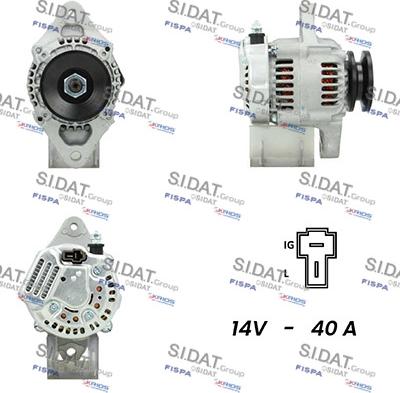 Fispa A12DE0449A2 - Alternator www.molydon.hr