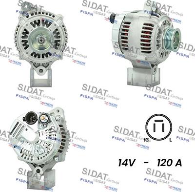 Fispa A12DE0445A2 - Alternator www.molydon.hr