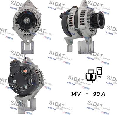 Fispa A12DE0461A2 - Alternator www.molydon.hr