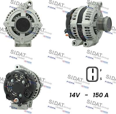 Fispa A12DE0540A2 - Alternator www.molydon.hr