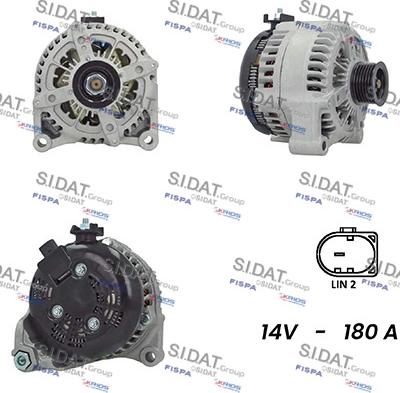 Fispa A12DE0517A2 - Alternator www.molydon.hr