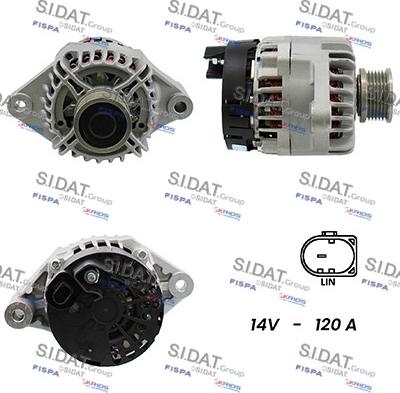 Fispa A12DE0620A2 - Alternator www.molydon.hr