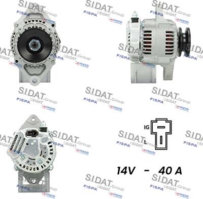 Fispa A12DE0621A2 - Alternator www.molydon.hr