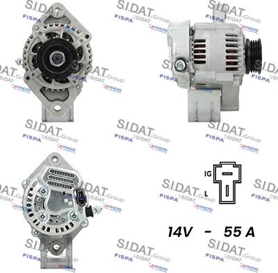 Fispa A12DE0623A2 - Alternator www.molydon.hr