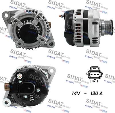 Fispa A12DE0049A2 - Alternator www.molydon.hr