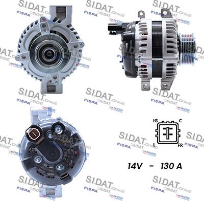 Fispa A12DE0067A2 - Alternator www.molydon.hr