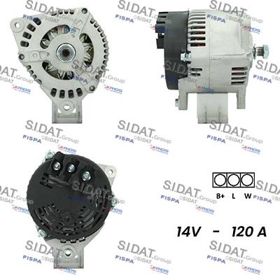 Fispa A12DE0159A2 - Alternator www.molydon.hr