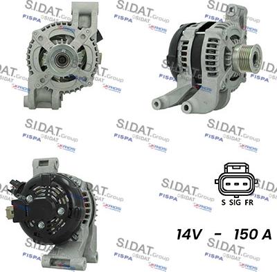 Fispa A12DE0155A2 - Alternator www.molydon.hr