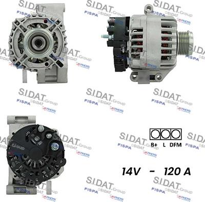 Fispa A12DE0161A2 - Alternator www.molydon.hr