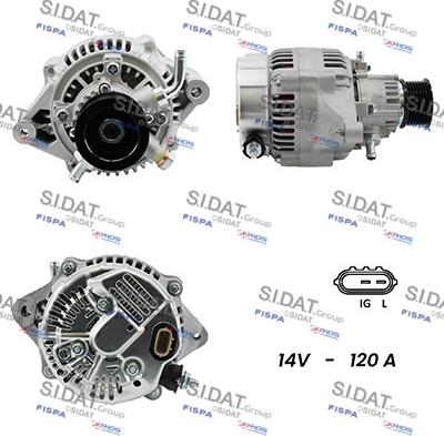 Fispa A12DE0137A2 - Alternator www.molydon.hr