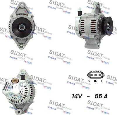 Fispa A12DE0121A2 - Alternator www.molydon.hr