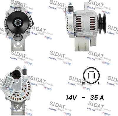 Fispa A12DE0351A2 - Alternator www.molydon.hr